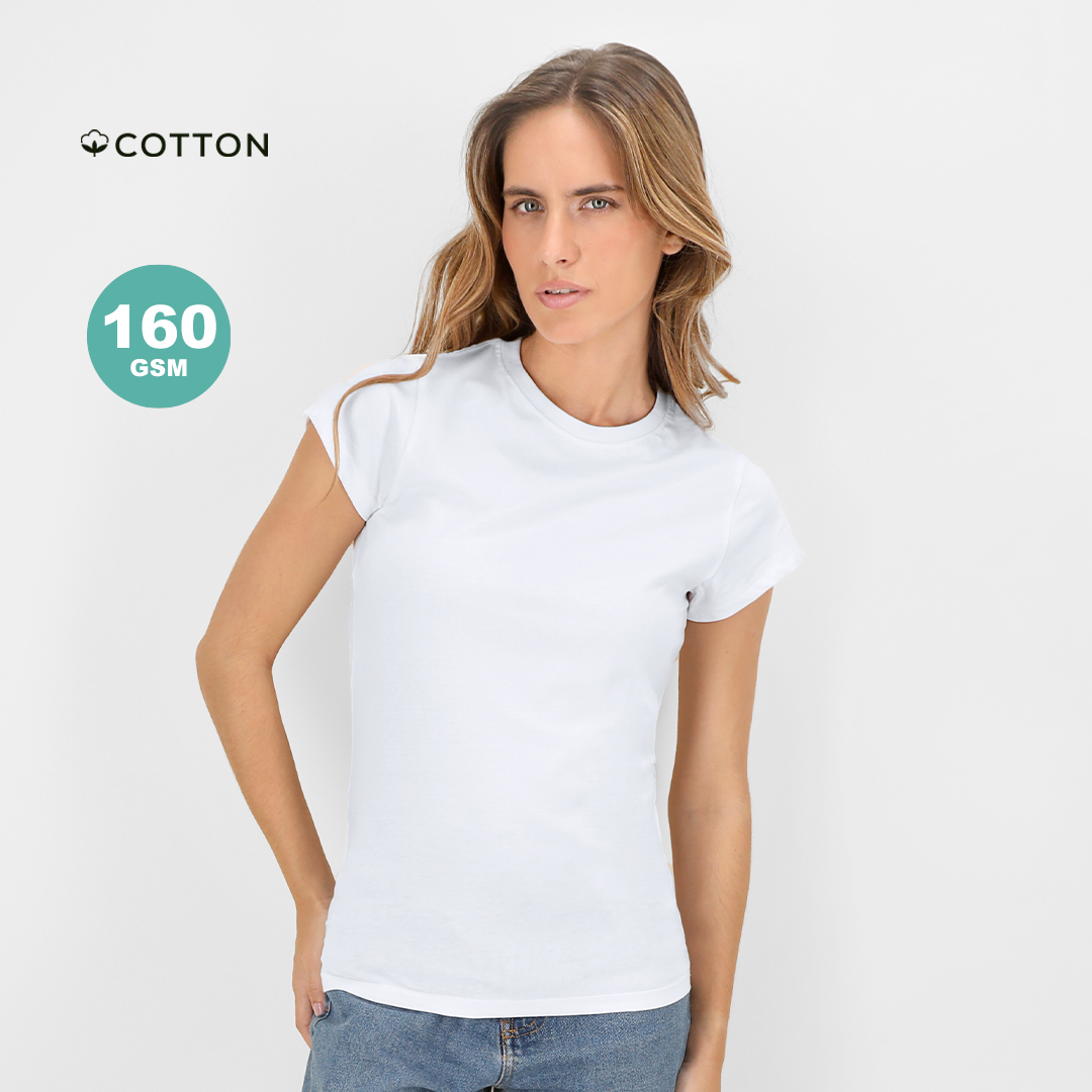 Erwachsene Frauen Weiß T-Shirt Seiyo